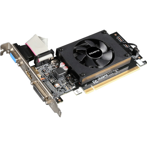 Gigabyte GeForce GT 710 Graphics Card GV-N710D3-1GL B&H Photo