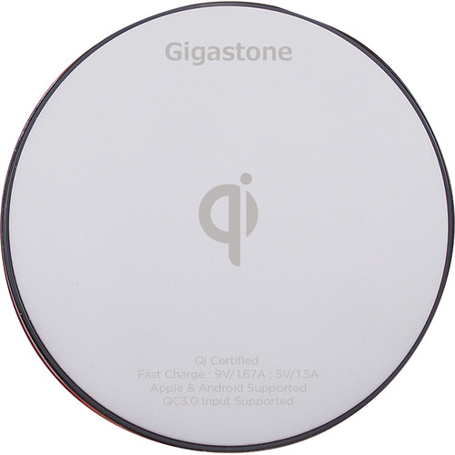 Gigastone 10W Qi Wireless Charging Pad (White)