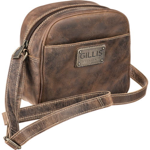 GILLIS LONDON Trafalgar Micro Camera Bag (Brown)