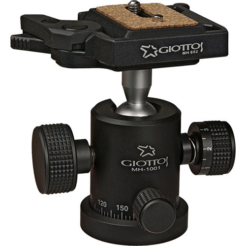 Giottos MH-1001 Large Ballhead with MH-652 Q.R.