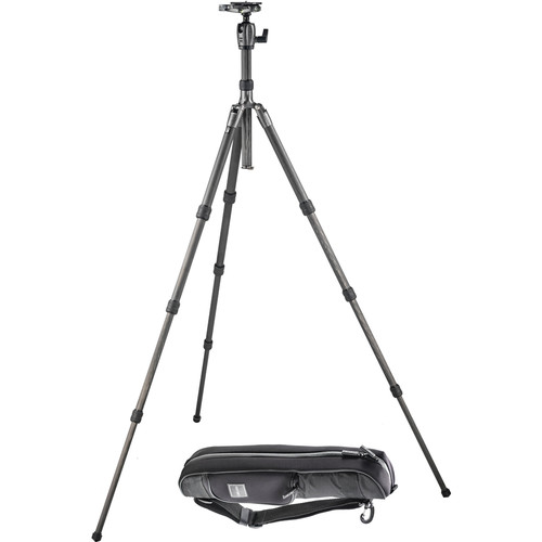 Gitzo Series 2 GK2580TQD Traveler Carbon Fiber Tripod with Ball Head and Padded Bag