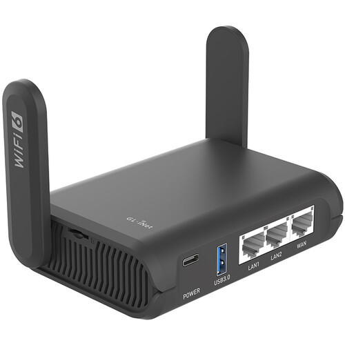 GL.iNet Slate AX AX1800 Wireless Dual-Band Gigabit Travel Router
