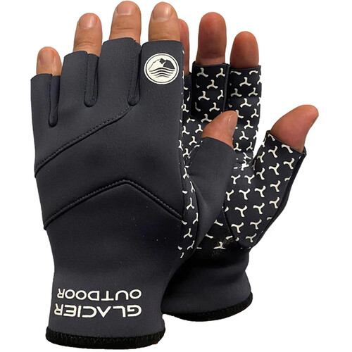 Glacier Glove Cold River Fingerless Gloves (Large)