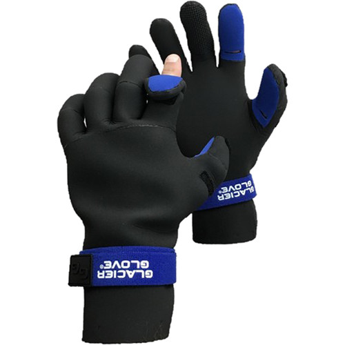 Glacier Glove Pro Angler Slit Finger Neoprene Glove (XXL)