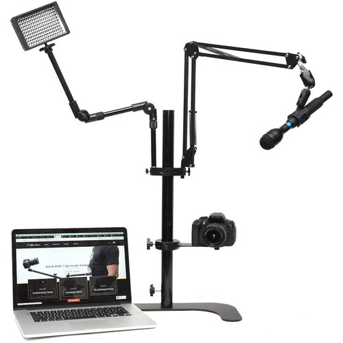 Glide Gear Live Stream & Podcast Desktop Multi Mount