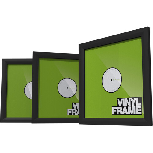 GLORIOUS 12" Vinyl Frame Set (3-Pack, Black)