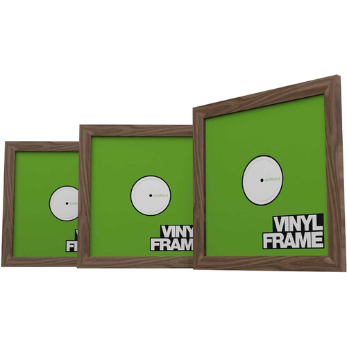 GLORIOUS 12" Vinyl Frame Set (3-Pack, Rosewood)