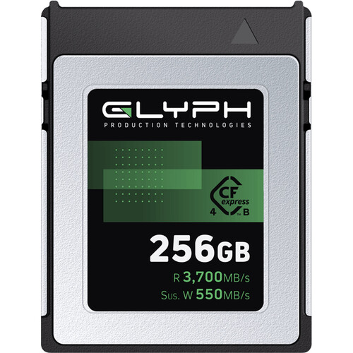 Glyph Technologies 256GB Capture+ CFexpress 4.0 Type B Memory Card (2-Pack)