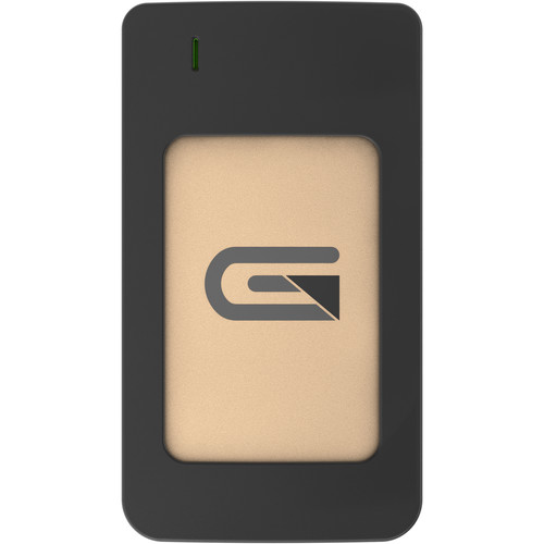 Glyph Technologies Atom RAID 1TB USB-C 3.1 Gen 2 External SSD (2 x 500GB, Gold)
