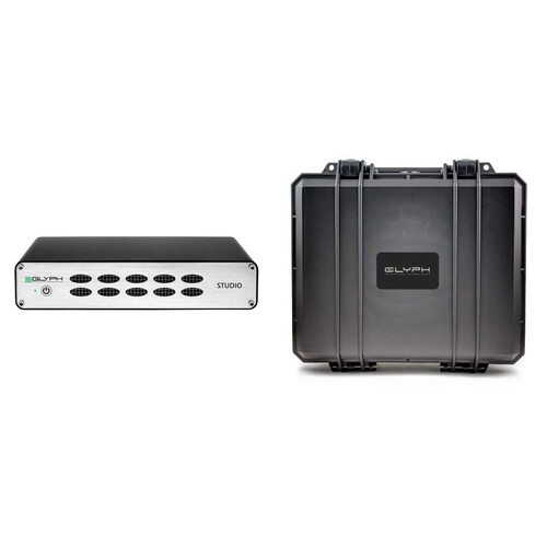 Glyph Technologies 4TB Studio S4000 External Hard Drive Kit with Hardshell Hard Drive Case