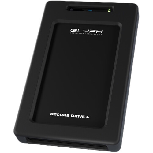 Glyph Technologies SecureDrive+ Professional Encrypted External HDD with Bluetooth