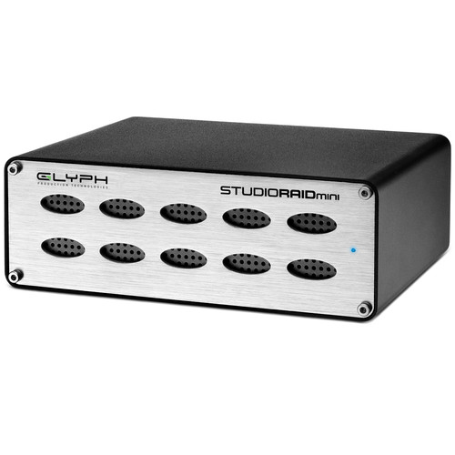 Glyph Technologies StudioRAID mini 1TB 2-Bay USB 3.1 Gen 1 RAID Array (2 x 500GB)