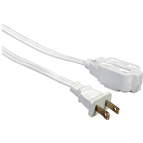GoGreen Power Household Extension Cord (9', White)
