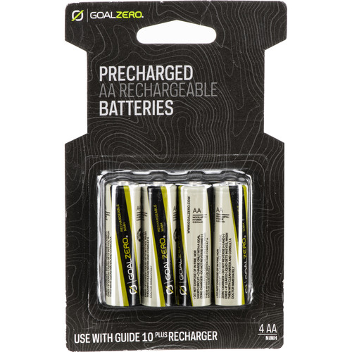 GOAL ZERO NiMH AA Batteries for Guide 10 Plus Recharger (4-Pack)