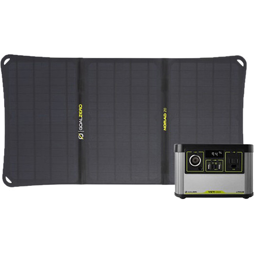 GOAL ZERO Yeti 200X Portable Power Station and Nomad 20