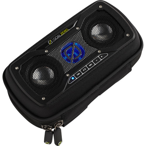 GOAL ZERO Rock Out 2 Portable Bluetooth Solar Speaker (Black)