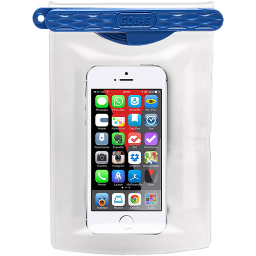 GoBag Dolphin Waterproof Smartphone Bag (Blue)