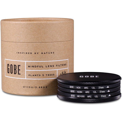 Gobe 37mm ND Stopper 1Peak ND Filter Kit (3, 6, 10-Stop)