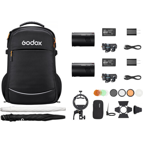 Godox AD100Pro II Pocket Flash (2-Light Kit) AD100PROII K2 B&H