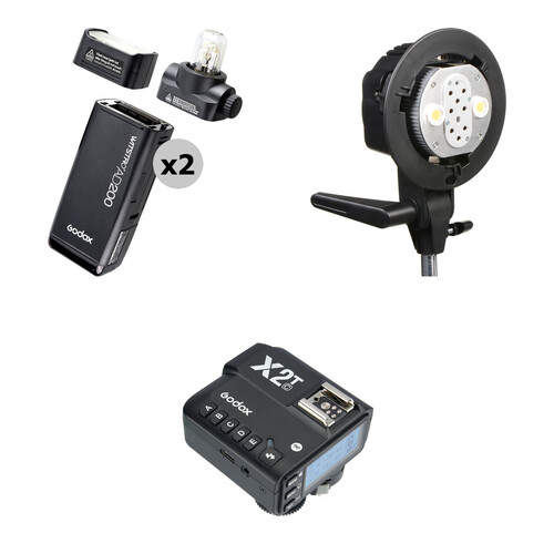 Godox AD200 Pocket Flash Kit with Camera Trigger for Canon