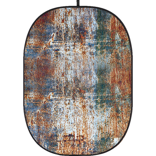 Godox 5 x 6' Collapsible Background (Rusty Wall 4)