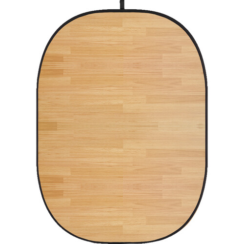 Godox 5 x 6' Collapsible Background (Wooden Wall 8)
