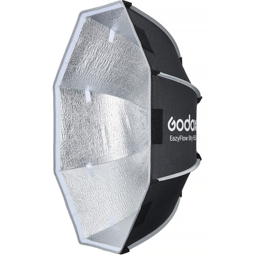 Godox EazyFlow Bty 65S Collapsible Beauty Dish (Black/Silver, 25.5")