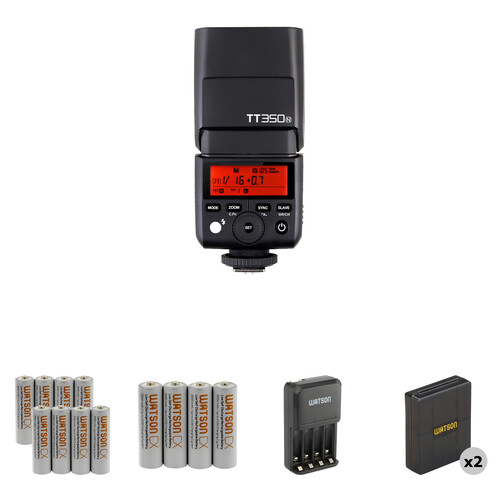 Godox TT350N Mini Thinklite Flash with Accessories Kit for Nikon Cameras