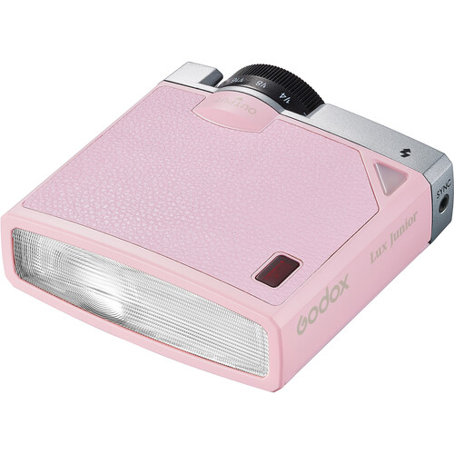 Godox Lux Junior Retro Camera Flash (Pink) LUX JUNIOR PINK B&H