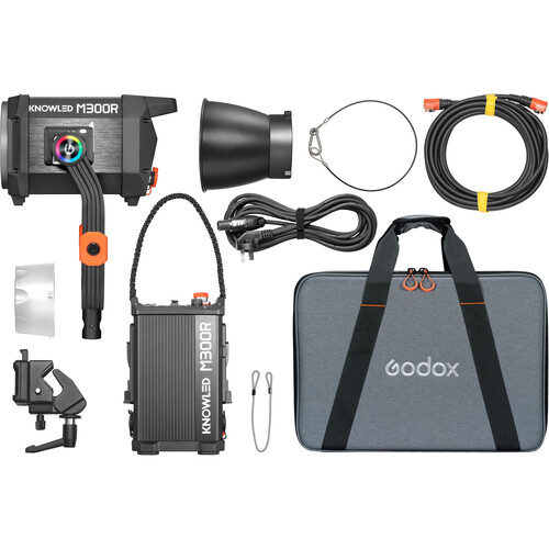 Godox KNOWLED M300R RGB LED Monolight (Travel Kit)