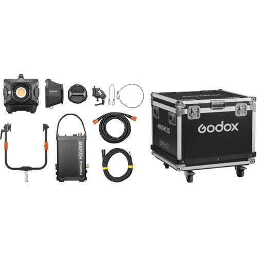 Godox KNOWLED MG2400R RGB LED Monolight with Flight Case
