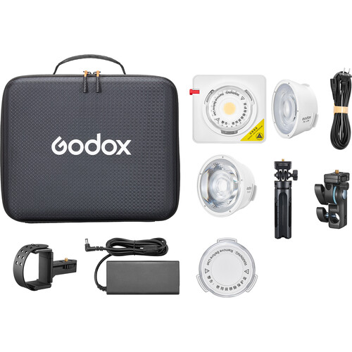 Godox ML100Bi Bi-Color Portable LED Light ML100BI KIT1 B&H Photo