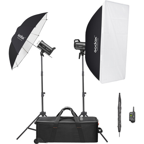 Godox SK300III-V Studio Flash Monolight (2-Light Kit)