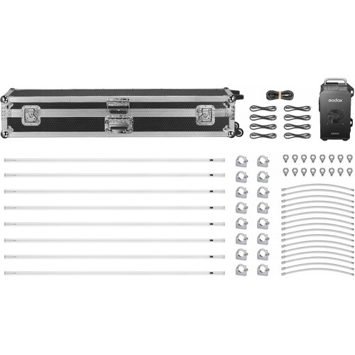 Godox KNOWLED TP8R Pixel RGB LED Tube Light (8', Accessory Kit)