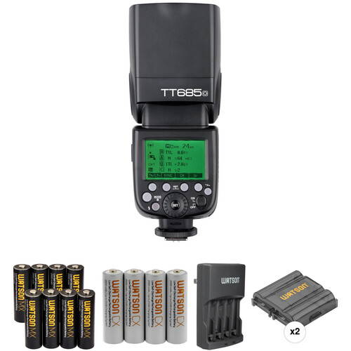 Godox TT685O Thinklite TTL Flash with Accessories Kit for Olympus/Panasonic Cameras