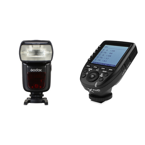 Godox VING V860IIC TTL Li-Ion Flash with XProC TTL Trigger Kit for Canon Cameras