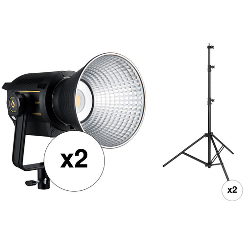Godox VL150 LED 2-Light Kit with Stands