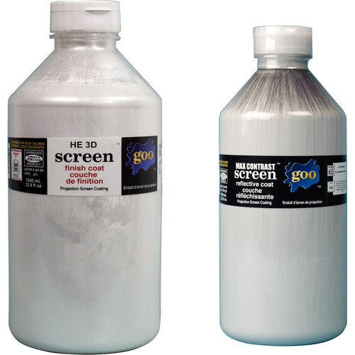 Goo Systems High Extinction 3D Screen Goo (Pair of 0.26 Gal Bottles)