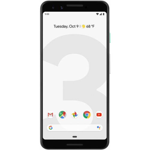 Google Pixel 3 64GB Smartphone (Verizon Unlocked, Clearly White)