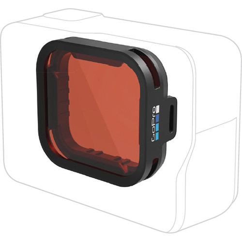 GoPro Red Snorkel Filter for HERO6 Black & HERO5 Black
