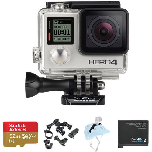 GoPro HERO4 Silver Bicycle Kit