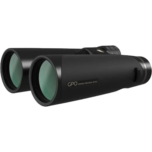 GPO USA 15x50 Passion HD Binoculars with Adapter (Charcoal Black)