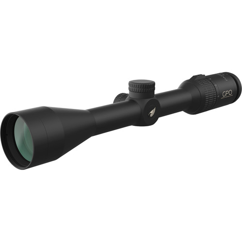 GPO USA 4-12x42 PASSION 3X Riflescope (Plex Reticle, Flat Black)