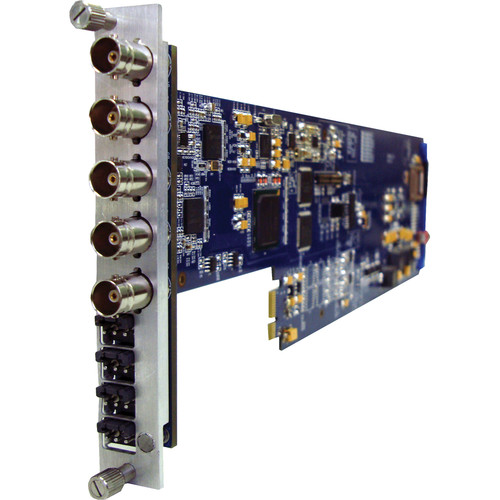 Gra-Vue XIO 9040XC-4AUD-3U SDI Cross Converter for XIO Rackmount Frame with Analog Audio Output
