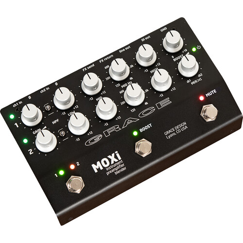 Grace Design MOXi 2ch プリアンプ Grace Design MOXi Two-Channel Instrument Preamp & Blender MOXI