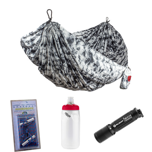 Grand Trunk Parachute Nylon Double Hammock Essentials Kit (Galactic)