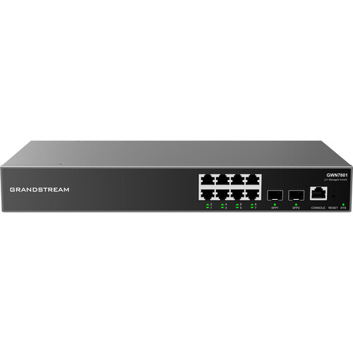 Grandstream GWN7801 8-Port Gigabit Managed Network Switch