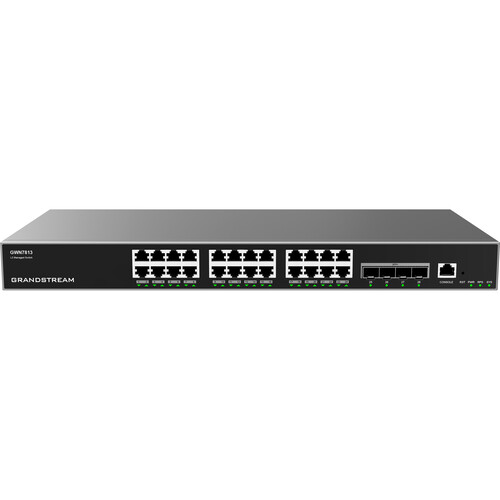 Grandstream GWN7813 24-Port Gigabit Managed Network Switch