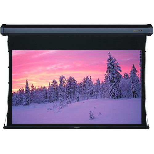 GrandView Cyber Integrated Tab-Tension 65 x 104" Motorized Screen (120V)