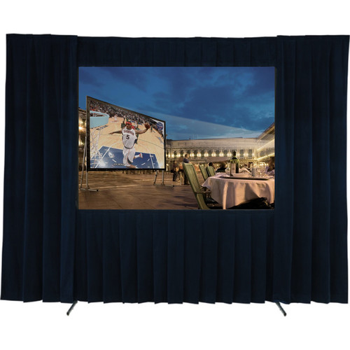 GrandView Complete Drape Kit for LS-Z94 with WW-3 Matte White Fabric & RE-3 Rear Fabric